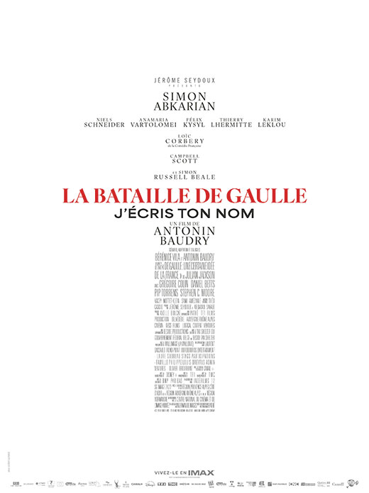 LA BATAILLE DE GAULLE: J'ECRIS TON NOM