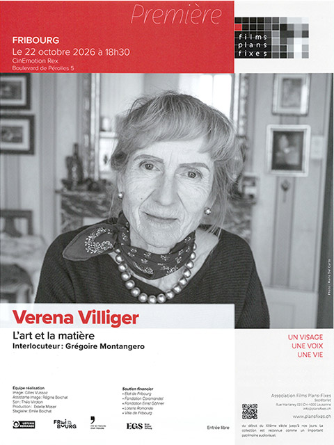 PLANS-FIXES: VERENA VILLIGER